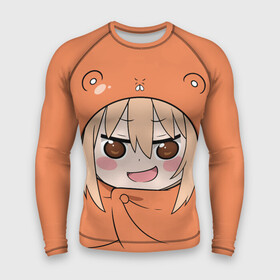 Мужской рашгард 3D с принтом Умару Дома ,  |  | himouto umaru chan | himouto umaruchan | komaru | my two faced little sister | tanukichi | u.m.r. | umaru doma | двуличная сестрёнка умару | умару дома