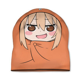 Шапка 3D с принтом Himouto! Umaru-chan , 100% полиэстер | универсальный размер, печать по всей поверхности изделия | himouto umaru chan | himouto umaruchan | komaru | my two faced little sister | tanukichi | u.m.r. | umaru doma | двуличная сестрёнка умару | умару дома