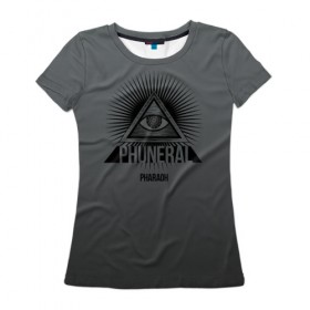 Женская футболка 3D с принтом TRDPHPH , 100% полиэфир ( синтетическое хлопкоподобное полотно) | прямой крой, круглый вырез горловины, длина до линии бедер | 