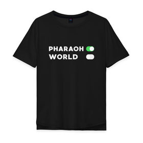 Мужская футболка хлопок Oversize с принтом ФараОН , 100% хлопок | свободный крой, круглый ворот, “спинка” длиннее передней части | deaddynasty | pharaoh | phuneral | фараон