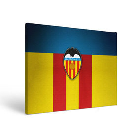 Холст прямоугольный с принтом Валенсия ФК , 100% ПВХ |  | valencia | валенсия