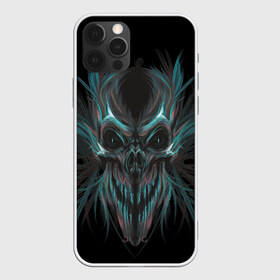 Чехол для iPhone 12 Pro Max с принтом Spirit of Darkness , Силикон |  | дух | зло | призрак | скелет | темные силы | тьма | хэллоуин | череп