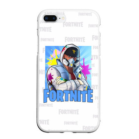 Чехол для iPhone 7Plus/8 Plus матовый с принтом Fortnite Fan Art , Силикон | Область печати: задняя сторона чехла, без боковых панелей | fortnite | save | the | world | битва | борьба | выживани | зомби | королевская | монстры | симулятора | фортнайт