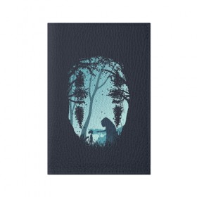 Обложка для паспорта матовая кожа с принтом Унесенные Призраками , натуральная матовая кожа | размер 19,3 х 13,7 см; прозрачные пластиковые крепления | anime | away | chichiyaku | chihiro | spirited | аниме | тихиро | унесенные призраками | хаку