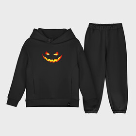 Детский костюм хлопок Oversize с принтом Улыбка тыквы ,  |  | halloween | глаза | глазки | зубы | лицо | ночь | призрак | рот | страшно | тыква | улыбка | хэллоуин