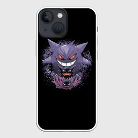 Чехол для iPhone 13 mini с принтом Покемоны ,  |  | Тематика изображения на принте: anime | culture | japan | manga | mult | pikachu | pokemon | pokemons | аниме | культура | манга | мульт | мультфильм | пикачу | покемон | покемоны | япония