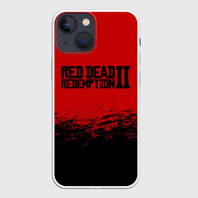 Чехол для iPhone 13 mini с принтом RED DEAD REDEMPTION 2 ,  |  | gamer | gun | logo | play | player | rdr2 | red dead redemption 2 | rockstar | western | вестерн | ковбои | компьютерные игры 2019 | криминал | лого | рокстар