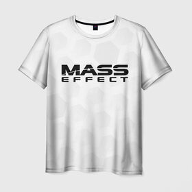 Мужская футболка 3D с принтом Mass Effect , 100% полиэфир | прямой крой, круглый вырез горловины, длина до линии бедер | effect | game | games | rpg | shepard | игра | игры | масс | рпг | шепард | эффект
