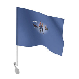 Флаг для автомобиля с принтом Fortnite Fan Art , 100% полиэстер | Размер: 30*21 см | fortnite | save | the | world | битва | борьба | выживани | зомби | королевская | монстры | симулятора | фортнайт