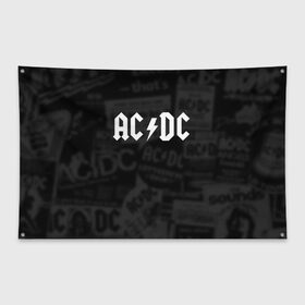 Флаг-баннер с принтом AC DC , 100% полиэстер | размер 67 х 109 см, плотность ткани — 95 г/м2; по краям флага есть четыре люверса для крепления | acdc | альтернатива | группа | диси | метал | музыка | музыканты | рок | эйси | эйсидиси