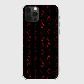 Чехол для iPhone 12 Pro Max с принтом Алфавит хищников , Силикон |  | prediator | алфавит | инопланетяне | код | опасность | пришельцы | символы | фильм | хищник
