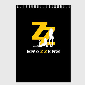 Скетчбук с принтом BRAZZERS , 100% бумага
 | 48 листов, плотность листов — 100 г/м2, плотность картонной обложки — 250 г/м2. Листы скреплены сверху удобной пружинной спиралью | brazzers | верховный | девушка | девушки | дом | картинка | красивая | круто | лучший | любовь | мода | молодёжная | рисунок | силуэт | современная | стиль | студия | трафарет | фильмы | чёрный фон