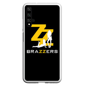 Чехол для Honor 20 с принтом BRAZZERS , Силикон | Область печати: задняя сторона чехла, без боковых панелей | Тематика изображения на принте: brazzers | верховный | девушка | девушки | дом | картинка | красивая | круто | лучший | любовь | мода | молодёжная | рисунок | силуэт | современная | стиль | студия | трафарет | фильмы | чёрный фон