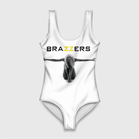 Купальник-боди 3D с принтом BRAZZERS  , 82% полиэстер, 18% эластан | Круглая горловина, круглый вырез на спине | brazzers | верховный | графика | девушка | девушки | дом | изображение | картинка | красивая | круто | лучший | любовь | мода | молодёжная | рисунок | силуэт | современная | стиль | студия | творчество