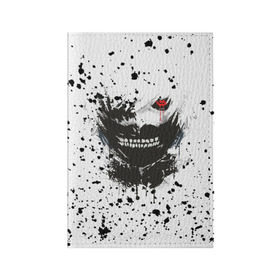Обложка для паспорта матовая кожа с принтом Kaneki Ken (Tokyo Ghoul) #3 , натуральная матовая кожа | размер 19,3 х 13,7 см; прозрачные пластиковые крепления | anime | kaneki ken | tokyo ghoul | аниме | канеки кен | токийский гуль