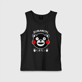 Детская майка хлопок с принтом Kumamon во славу сатаны ,  |  | japanese | kumamon | kumamoto | аниме | игрушка | кумамон | кумамото сапурайдзу | персонаж | талисман | япония