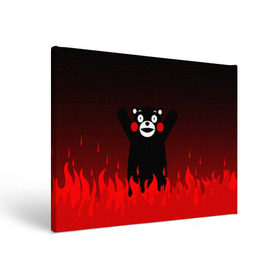 Холст прямоугольный с принтом KUMAMON , 100% ПВХ |  | japanese | kumamon | kumamoto | аниме | игрушка | кумамон | кумамото сапурайдзу | персонаж | талисман | япония