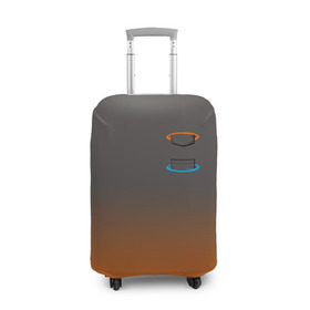 Чехол для чемодана 3D с принтом Карман в Портале , 86% полиэфир, 14% спандекс | двустороннее нанесение принта, прорези для ручек и колес | portal | портал