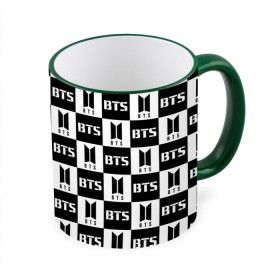 Кружка 3D с принтом BTS PATTERN , керамика | ёмкость 330 мл | bts | bts army | j hope | jimin | jin | jungkook | k pop | pattern | rap monster | rapmon | suga | v | бтс | корея