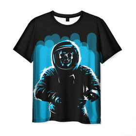 Мужская футболка 3D с принтом Dead Space , 100% полиэфир | прямой крой, круглый вырез горловины, длина до линии бедер | austranaut | bone | cosmos | nasa | skull | астронавт | космонавт | космос | кости | череп