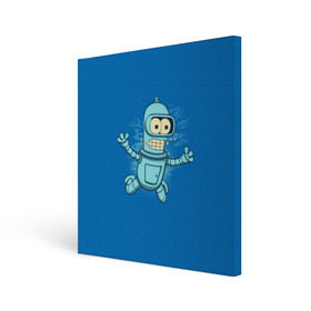 Холст квадратный с принтом Bender Nevermind , 100% ПВХ |  | Тематика изображения на принте: bender | futurama | mult | nevermind | nirvana | simpsons | zoidberg | бендер | зойдберг | мульт | мультик | мультфильм | симпсоны | футурама