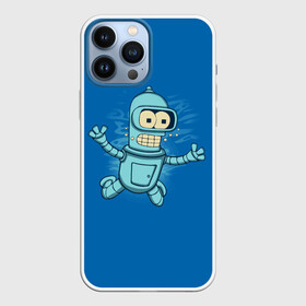 Чехол для iPhone 13 Pro Max с принтом Bender Nevermind ,  |  | bender | futurama | mult | nevermind | nirvana | simpsons | zoidberg | бендер | зойдберг | мульт | мультик | мультфильм | симпсоны | футурама