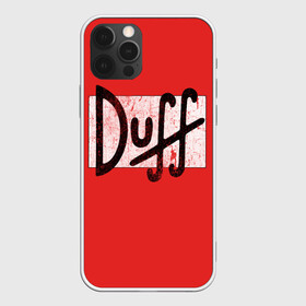 Чехол для iPhone 12 Pro с принтом Duff Beer , силикон | область печати: задняя сторона чехла, без боковых панелей | beer | donut | duff | fun | homer | joke | simpson | simpsons | гомер | дафф | пончик | прикол | приколы | симпсон | симпсоны