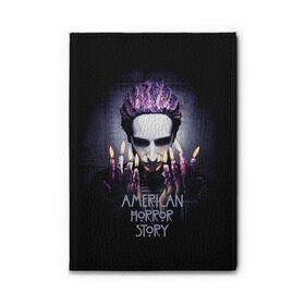 Обложка для автодокументов с принтом American Horror Story , натуральная кожа |  размер 19,9*13 см; внутри 4 больших “конверта” для документов и один маленький отдел — туда идеально встанут права | 8 сезон | american | apocalypse | horror | story | американская | апокалипсис | история | сериал | ужасов