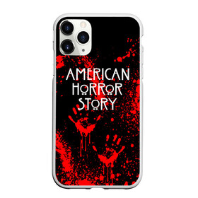 Чехол для iPhone 11 Pro матовый с принтом AMERICAN HORROR STORY , Силикон |  | american horror story | blood | американская история ужасов | брызги | кровь | сериал | ужасы