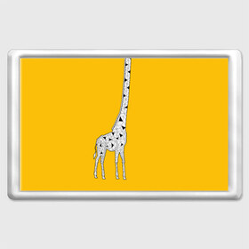 Магнит 45*70 с принтом Я Жираф , Пластик | Размер: 78*52 мм; Размер печати: 70*45 | animal | desert | giraffe | long | pattern | skin | tall | высокий | длинная | животное | животные | жираф | жирафы | пустыня | узор | шея