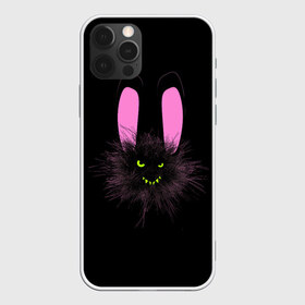 Чехол для iPhone 12 Pro Max с принтом Мрачный Зайчик , Силикон |  | creepy | ear | ears | rabbit | rabbits | scary | spooky | жуткий | зайцы | зайчик | зайчики | заяц | кролик | кролики | мрачный | страшный | ухо | уши | ушки