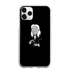 Чехол для iPhone 11 Pro матовый с принтом Disenchantment The Godfather , Силикон |  | bean | disenchantment | elfo | futurama | luci | mattgroening | netflix | princess | simpsons | бин | люси | люци | мэтгроунинг | разочарование | симпсоны | элфо