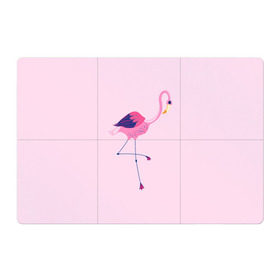 Магнитный плакат 3Х2 с принтом Фламинго , Полимерный материал с магнитным слоем | 6 деталей размером 9*9 см | bird | birds | fly | wing | wings | клюв | когти | крыло | крылышки | крылья | полет | птица | птицы | птичка | птички | фламинго