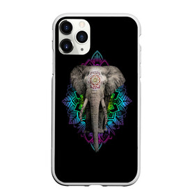 Чехол для iPhone 11 Pro Max матовый с принтом Индийский Слон , Силикон |  | africa | elephant | elephants | india | ornament | pattern | skin | tusks | африка | бивни | индия | кожа | орнамент | слон | слоненок | слоник | слоники | слоны | слонята | узор | хобот