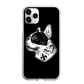 Чехол для iPhone 11 Pro Max матовый с принтом Французский Бульдог , Силикон |  | bulldog | dog | dogs | franch | бульдог | пес | псы | собака | собакен | собаки | собачка | собачки | французский | щенки | щенок | щеночек | щеночки