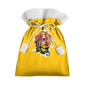 Подарочный 3D мешок с принтом Lil Pump , 100% полиэстер | Размер: 29*39 см | Тематика изображения на принте: drumtick | elementary | esketit | esskeetit | gang | garcia | gazzy | gucci | guccigang | jetski | pump | rap | trap | usa | газзи | гарсия | лил | памп | рэп | сша | трап | эщкере