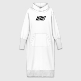 Платье удлиненное хлопок с принтом iKON logo ,  |  | ikon | k pop | return | айкон