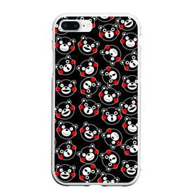 Чехол для iPhone 7Plus/8 Plus матовый с принтом KUMAMON , Силикон | Область печати: задняя сторона чехла, без боковых панелей | bear | japanese | kumamon | kumamoto | аниме | игрушка | кумамон | кумамото сапурайдзу | медведь | мишка | персонаж | талисман | япония