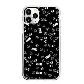 Чехол для iPhone 11 Pro матовый с принтом BTS BT21 STICKERS , Силикон |  | bt21 | bts | bts army | bts stickers | j hope | jimin | jin | jungkook | k pop | rap monster | rapmon | suga | v | бтс | корея | стикеры bts