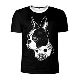 Мужская футболка 3D спортивная с принтом Французский Бульдог , 100% полиэстер с улучшенными характеристиками | приталенный силуэт, круглая горловина, широкие плечи, сужается к линии бедра | bulldog | dog | dogs | franch | бульдог | пес | псы | собака | собакен | собаки | собачка | собачки | французский | щенки | щенок | щеночек | щеночки