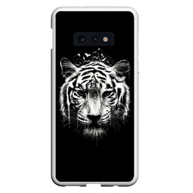 Чехол для Samsung S10E с принтом Dark Tiger , Силикон | Область печати: задняя сторона чехла, без боковых панелей | africa | creepy | dark | desert | predator | scary | tiger | tigers | африка | жуткий | мрачный | пустыня | страшный | тигр | тигренок | тигрица | тигрицы | тигры | тигрята | хищник