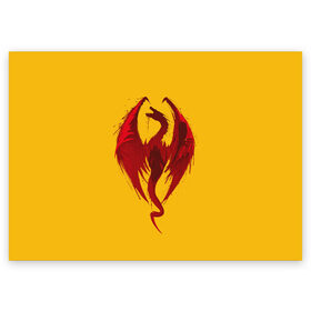 Поздравительная открытка с принтом Красный Дракон , 100% бумага | плотность бумаги 280 г/м2, матовая, на обратной стороне линовка и место для марки
 | Тематика изображения на принте: age | dragon | dragons | knight | knights | middle | red | viking | vikings | век | века | викинг | викинги | дракон | дракона | драконы | как | красный | приручить | рыцари | рыцарь | средние | средний