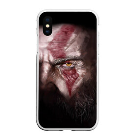 Чехол для iPhone XS Max матовый с принтом God of War , Силикон | Область печати: задняя сторона чехла, без боковых панелей | god | god of war | kratos | war | бог | бог войны | война | пиратs