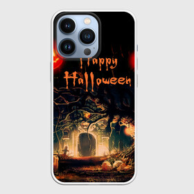Чехол для iPhone 13 Pro с принтом Halloween ,  |  | аниме | ведьма | девушка | зомби | ирландия | кладбище | колдун | кости | кошки | летучие | луна | мертвец | мёртвые | монстры | мыши | ночь | оборотни | пауки | паутина | подарок | праздник | свет | свечи