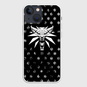 Чехол для iPhone 13 mini с принтом ВЕДЬМАК НОВОГОДНИЙ ,  |  | christmas | hunter | snow | the witcher | wild hunt | winter | winter is coming | ведьмак | геральт | дикая охота | зима близко | монстры | новогодний | новый год | охотник | снег | трисс | цири