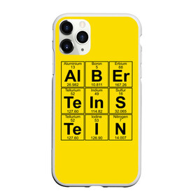 Чехол для iPhone 11 Pro матовый с принтом Альберт Эйнштейн , Силикон |  | albert | chemistry | einstein | math | mendeleev | phisics | science | table | альберт | математика | менделеева | наука | таблица | физика | химия | эйнштейн