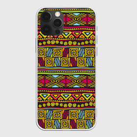 Чехол для iPhone 12 Pro с принтом Этнический орнамент , силикон | область печати: задняя сторона чехла, без боковых панелей | африка | геометрия | индия | орнамент | узор | этно