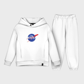 Детский костюм хлопок Oversize с принтом На Марс ,  |  | alien | earth | express | futurama | galaxy | moon | nasa | planet | space | star | ufo | world | астронавт | вселенная | гагарин | галактика | звезда | звезды | земля | ино | космонавт | космос | луна | мир | наса | небо | нло | планета | полёт