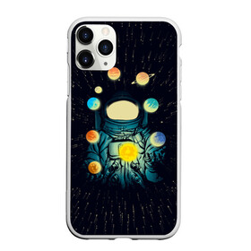 Чехол для iPhone 11 Pro матовый с принтом Космический жонглер , Силикон |  | астронавт | венера | вселенная | галактика | звезда | земля | космонавт | космос | марс | меркурий | планеты | сатурн | свет | скафандр | солнце | стекло | тени | уран | юпитер