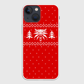 Чехол для iPhone 13 mini с принтом ВЕДЬМАК НОВОГОДНИЙ ,  |  | christmas | hunter | snow | the witcher | wild hunt | winter | winter is coming | ведьмак | геральт | дикая охота | зима близко | монстры | новогодний | новый год | охотник | снег | трисс | цири